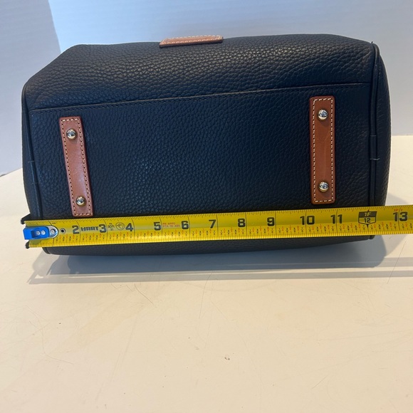 Kendra satchel Handbag Dooney & Bourke Midnight Blue tags unattached NO STRAP - Picture 13 of 16